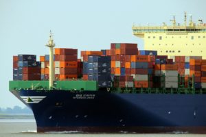 container freight ocean